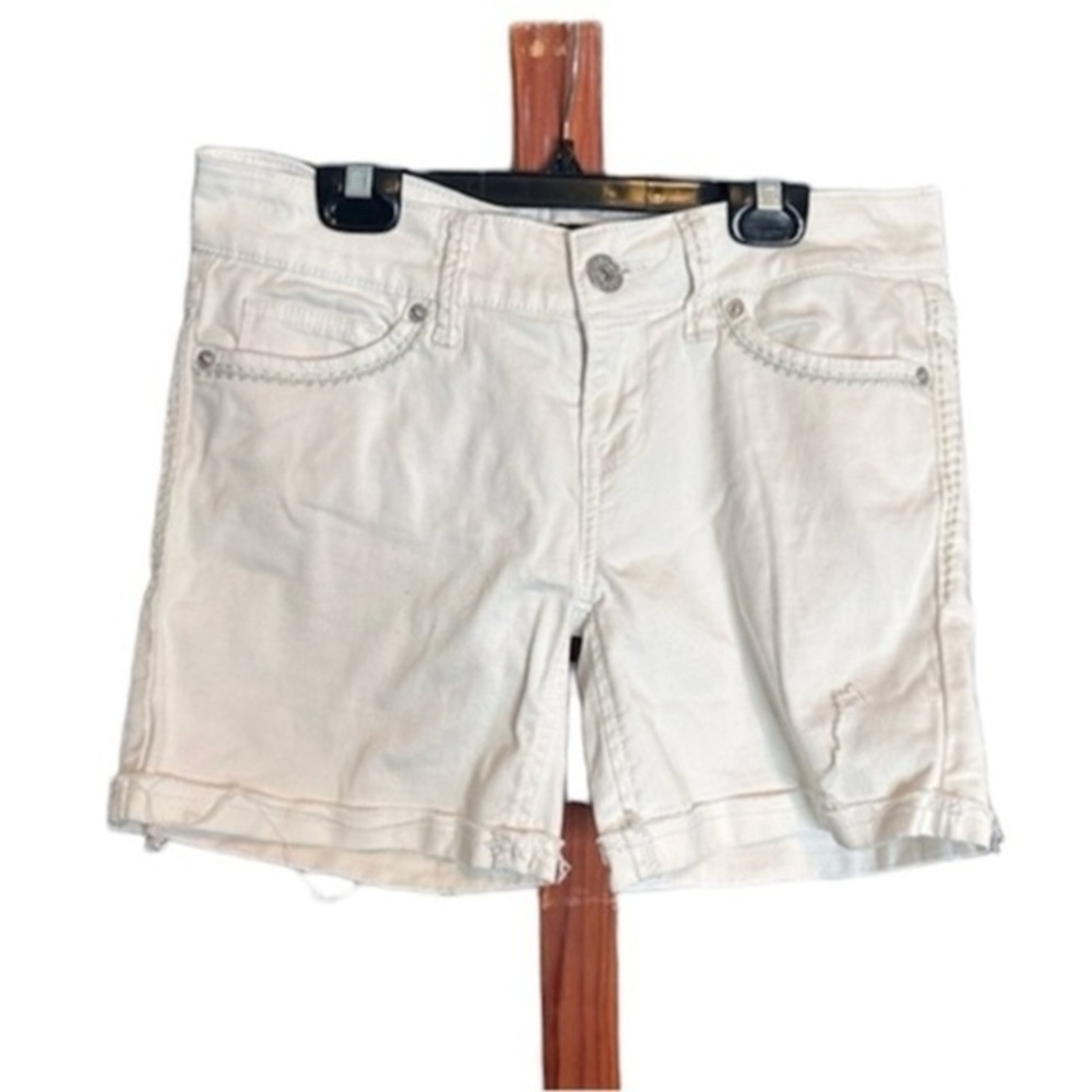 Guess Jean Shorts White Size 28